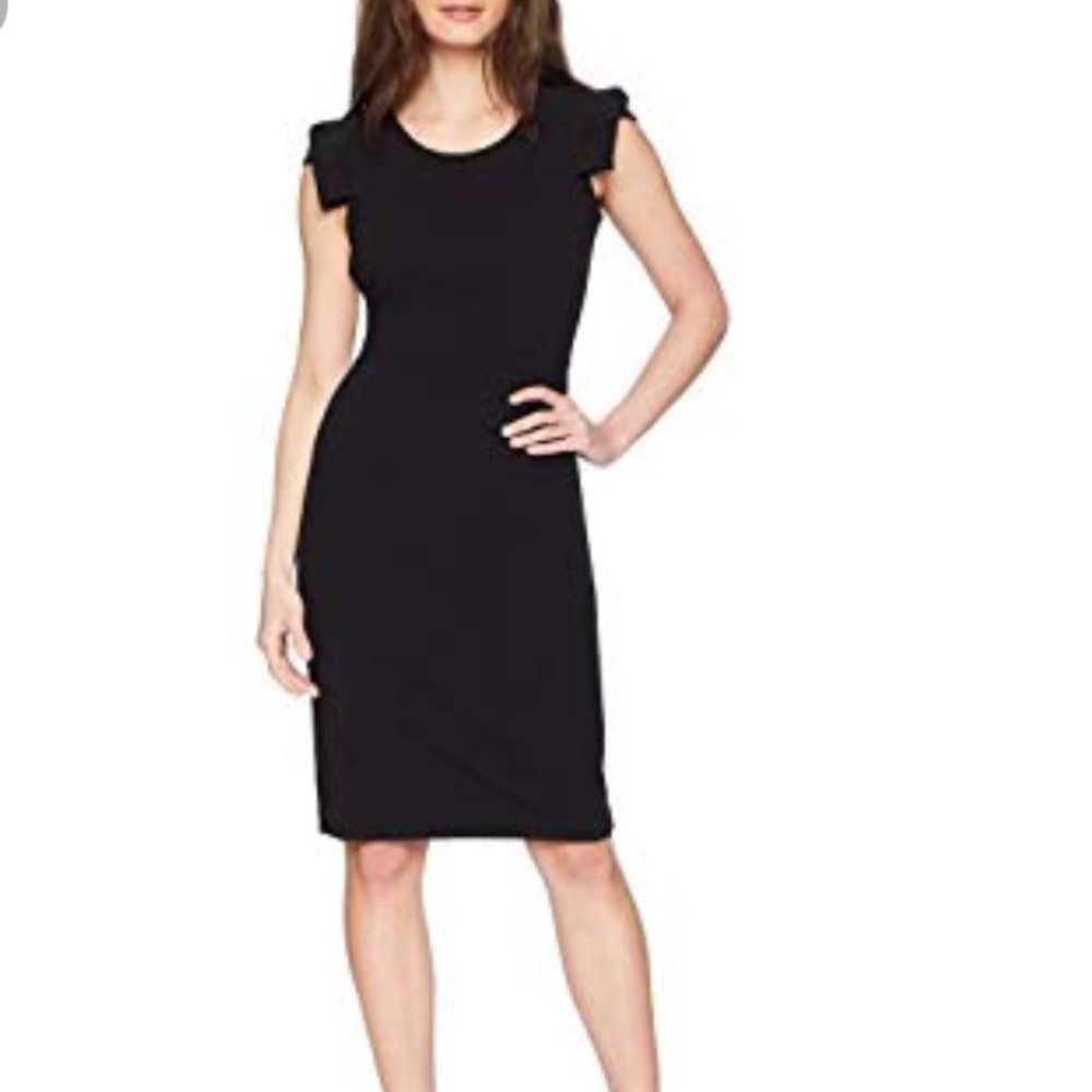 CK Black Midi Dress